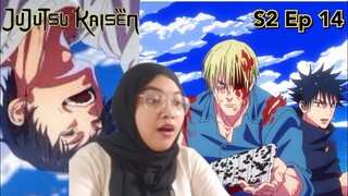 Nanami, Megumi VS Dagon and Toji Enters Dagon's Domain | Jujutsu Kaisen Season 2 Episode 14 REACTION