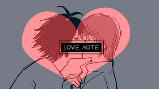 【L月L/手书】Death Note x Love Note