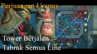 Perjuangan penjaga roam di koneksi lemot #tank #uranus #mlbb