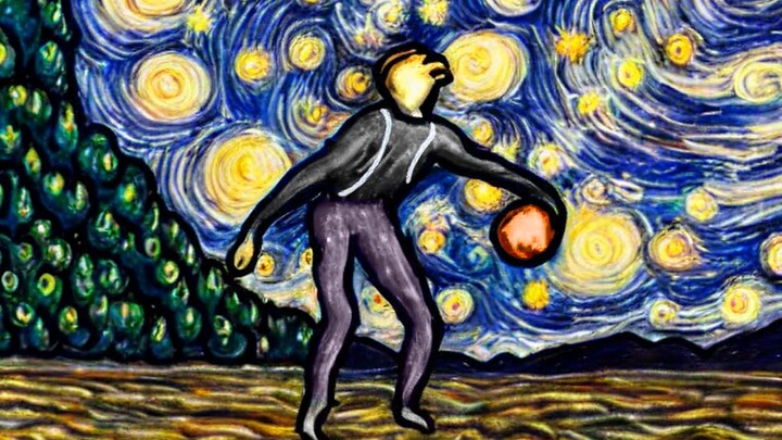 [AI Generated] Mang Van Gogh của bạn ra tòa