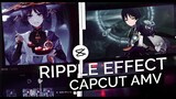Ripple + Ripple Pulse Effect || CapCut AMV Tutorial