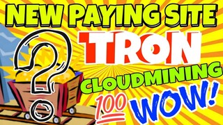 NEW TRON MINING 100% I RECEIVED MY PAYOUT! | NEW PAYING SITE