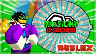 MY [2000 SUBS] ROBUX GIVE AWAY (enjoy)