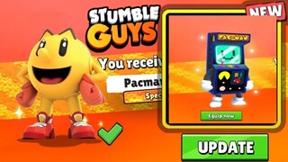 Stumble guys pac man wheel update I got legendary skins