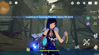 Yelan berpetualang di reruntuhan Sumeru!