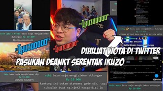 MAS DEAN DIHUJAT WOTA DI TWITTER, VIEWERS SERENTAK IKUZO SERANG WOTA - Clips Deankt