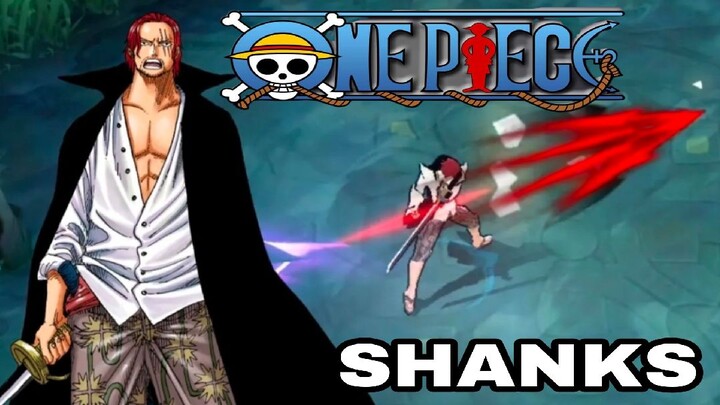 SHANKS NG ONE PIECE NASA MOBILE LEGENDS NA !