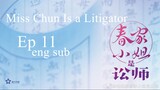 Miss Chun Is a Litigator ep 11 eng sub.1080p