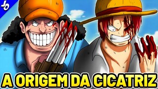 A BATALHA NUNCA CONTADA - SHANKS VS BARBA NEGRA - O VERDADEIRO PODER DE BARBA NEGRA | ONE PIECE