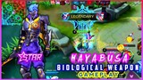 HAYABUSA BIOLOGICAL WEAPON STARLIGHT SKIN GAMEPLAY | SKILL EFFECTS | RELEASE DATE