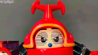 [Transformasi Gerakan Beku] Model co-branded African Kabuda Iron Armor Xiaobao Transformers