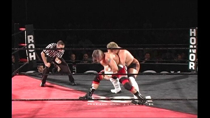 ROH bitter friends, stiffer enemies - Samoa Joe vs CM Punk 16.08.2003