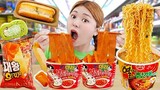 Mukbang Korean Convenience Store Food by HIU 하이유