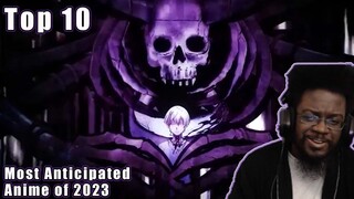 Top 10 Most Anticipated Action Anime of 2023 Reaction