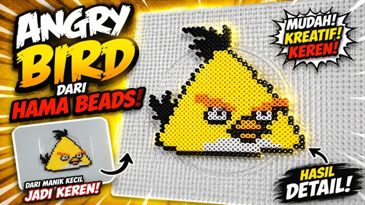 Bikin Angry Bird Pakai Hama Beads!