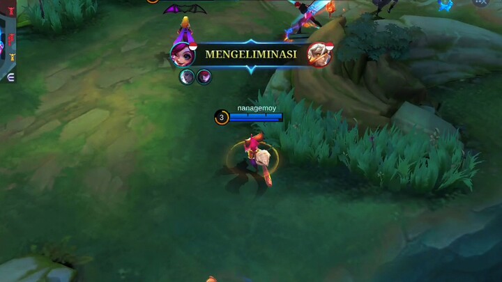 Nana Bikin Musuh Susah Gerak