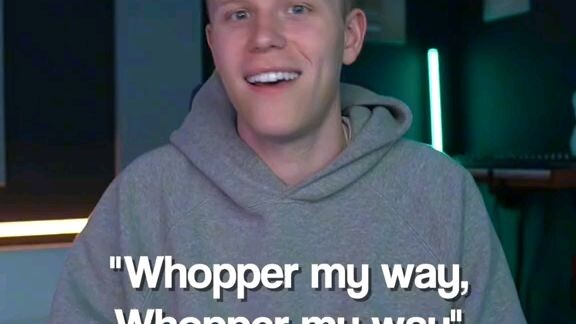 whopper whopper whopper whopper jr double triple whopper flame-grilled with perfect topper I rule I