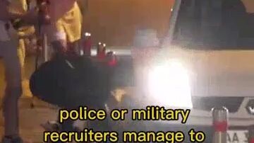Swedish journalists filming a report in Kyiv witnessed a forced mobilization
