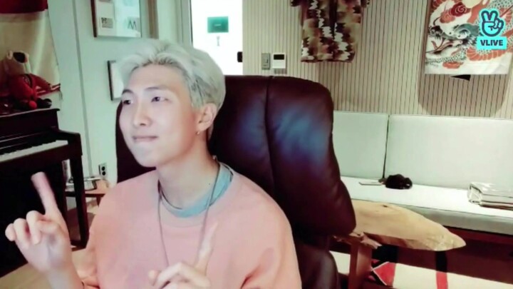 BTS' RM plays Boy With Luv Demo