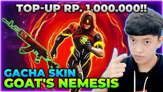 NEKAT TOP UP SENILAI RP 1.000.000 ?! GACHA SKIN GOAT'S NEMESIS KEREN MIRIP SPIDERMAN!! - PUBG MOBILE