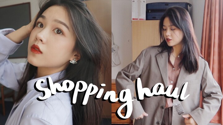 Chia sẻ mua sắm | Mở hộp cực đã, đủ thứ trên đời 📦 Thử mặc những bộ quần áo xinh đẹp! Cảm hứng phối 