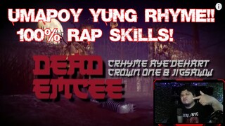 Crhyme Aye'dehart - Dead Emcee (Feat Crown one, Jigsaw & Dj makopa) Reaction Video