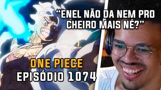 MELHORES MOMENTOS DE ONE PIECE - EPISÓDIO 1074 | REACT DO ANIME