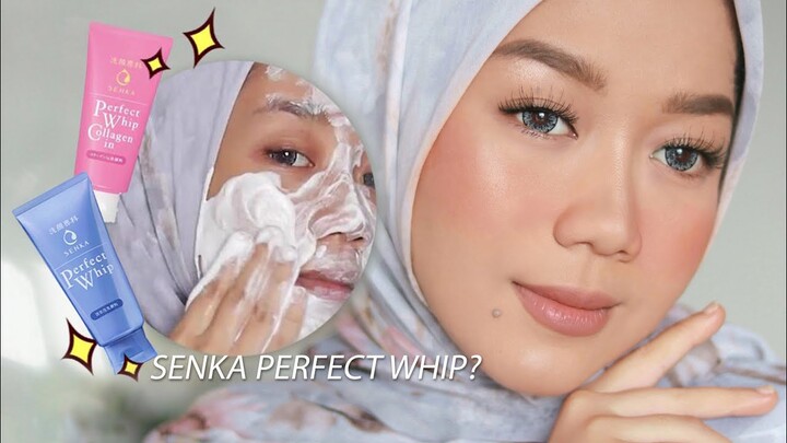 MAKEUP SIMPLE #DIRUMAHAJA PUASA+ KARANTINA ?! | SENKA PERFECT WHIP | CHERYL RAISSA