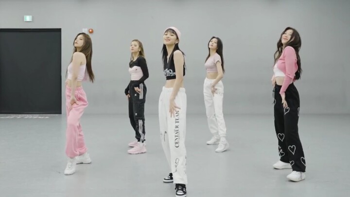 【ITZY】Pertama kali melihat mereka mengenakan warna merah muda di ruang latihan! MV ruang latihan Twe