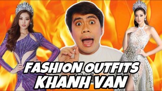 ATEBANG REACTION | MISS UNIVERSE VIETNAM 2022 KHANH VAN NGUYEN FASHION AND COMPETITION UPDATES