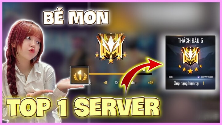 Bé Mon Bất Ngờ Lên Top 1 Sever ,Cực Sốc