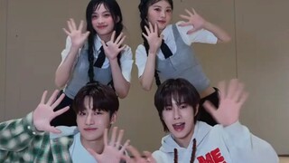 境萌花×外园彩羽&韩志薰×李炅潣《Magnetic+Plot Twist》舞蹈挑战
