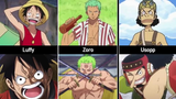 One Piece: Comparison of character's before and after drawing style!!