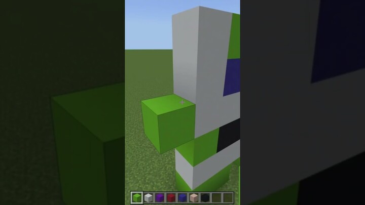 Minecraft Buzz Lightyear Tutorial #minecraft #minecraftshorts #youtubeshorts