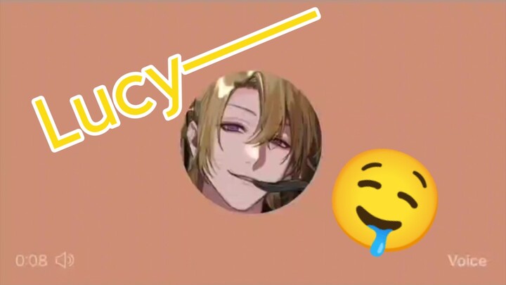 【Luca Kaneshiro/Twitter voice】Lucy: My little pogchamp