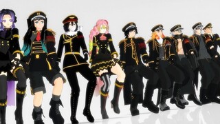 [ Demon Slayer MMD] All Pillars Military Uniform Gimme×Gimme/Addiction [1080p]