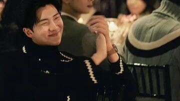 it really feels like real 💜🤍#rm#cha enu woo