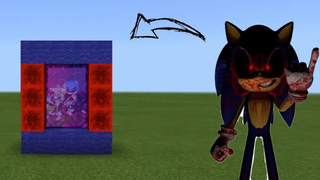 CARA MEMBUAT PORTAL SONIC EXE - MINECRAFT