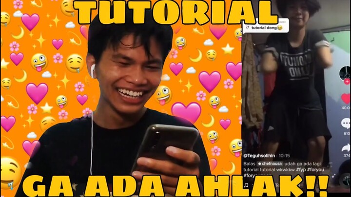 Tutorial tangan puntung??😲😲 Komplikasi video lucu🤣🤣 - react video lucu tiktok part 7