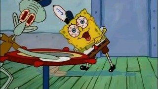 Lời nói của ông Krabs khiến Squidward và Spongebob phát điên.