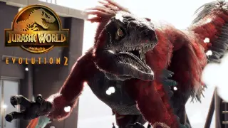 Attack of the Pyroraptor - The World of DOMINION || Jurassic World Evolution 2 [4K]