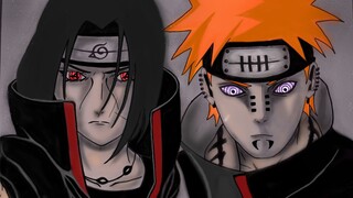 Pain vs Itachi