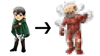 Colossal Titan (Bertolt Hoover) Chibi Style | Attack on Titan Fanart