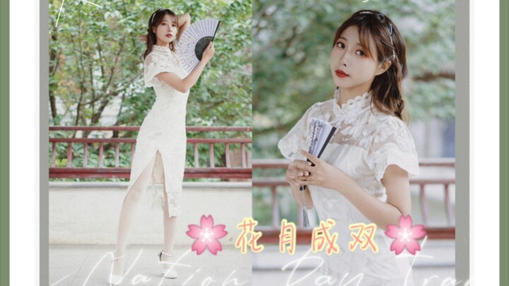 [Sentence] This is definitely not the flower-moon pairing of high heels and cheongsam