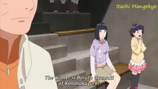 Hinata tries not to tell Naruto about Boruto uses Ninja Tool in Chunin exam via her Byakuganâ”ƒMovie 1