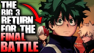 THE BIG 3 RETURN After The Death of The Strongest Hero / My Hero Academia Chapter 334