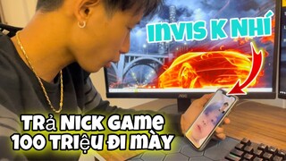 (Vlog) Bất Ngờ Nhân Gồm Gọi Điện invisK Nhí Đòi Lại Acc Game 100 Triệu Giúp Bé Chanh ??