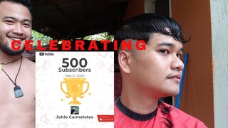 Celebrating 500 Subscribers + Haircut | Bisaya Vlog