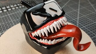 DIY sharpener design inspired by Venom and Bilibili logo