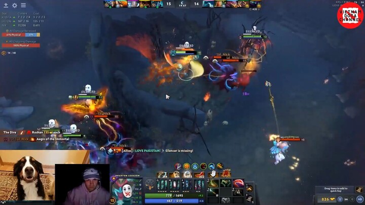 Những pha Rage phá đảo server Bắc Mỹ bởi Mason #DOTA #game